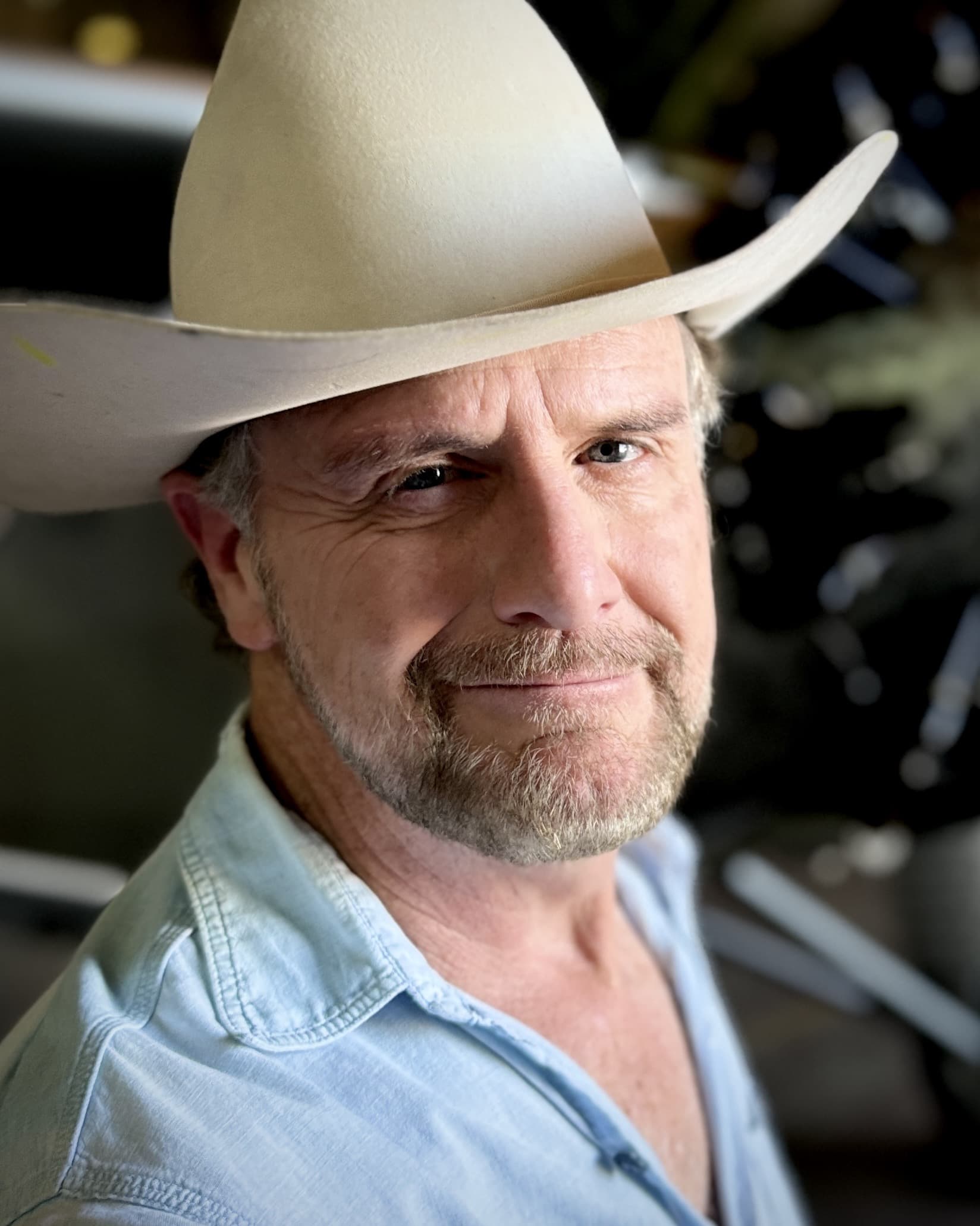 John Gibson Miller as Andrew Carnes in Oklahoma!